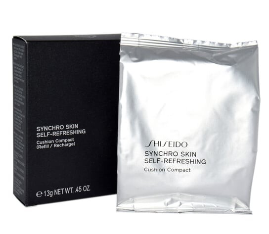 Компактная тональная основа 140, сменный блок, 13 г Shiseido, Synchro Skin Self-Refreshing
Компактная тональная основа 140, сменный блок, 13 г Shiseido, Synchro Skin Self-Refreshing