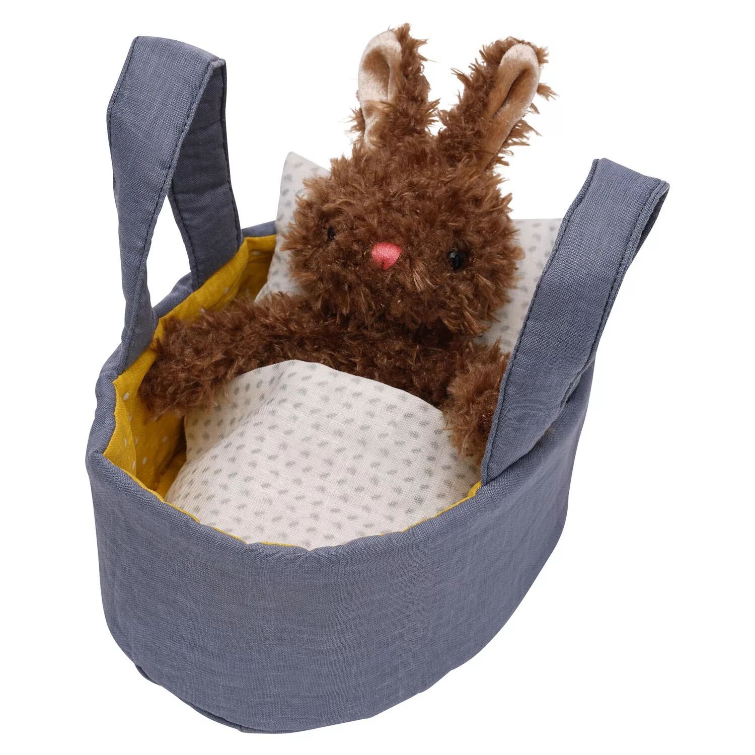 Манхэттенская игрушка Moppettes Beau Bunny, мягкая игрушка с тканевой люлькой, одеялом и подушкой Manhattan Toy
Манхэттенская игрушка Moppettes Beau Bunny, мягкая игрушка с тканевой люлькой, одеялом и подушкой Manhattan Toy