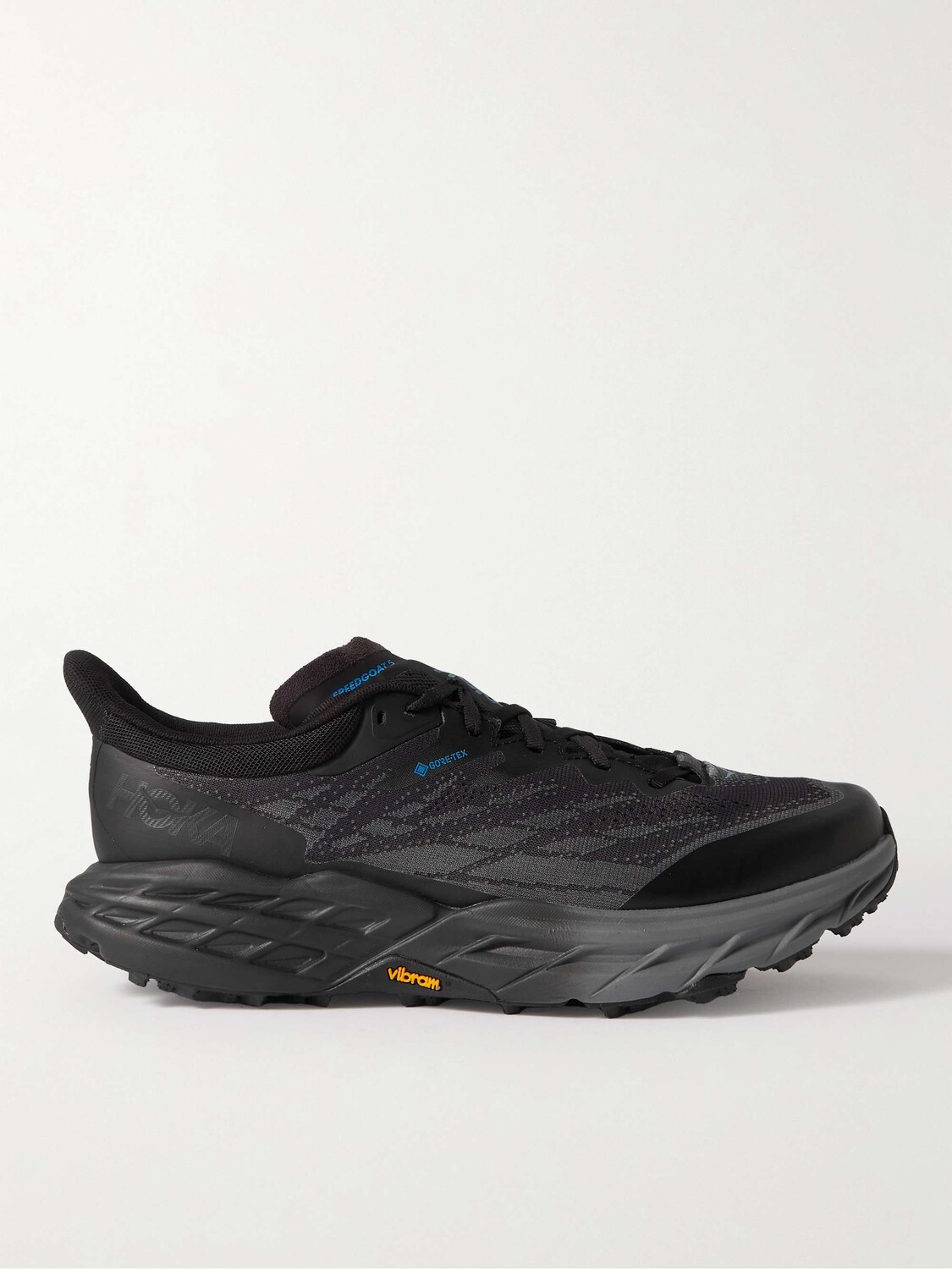 Беговые кроссовки Speedgoat 5 с резиновой отделкой GORE-TEX Mesh HOKA ONE ONE, черный
Беговые кроссовки Speedgoat 5 с резиновой отделкой GORE-TEX Mesh HOKA ONE ONE, черный