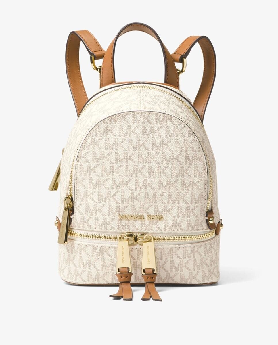 Michael Michael Kors Rhea мини женский рюкзак с бежевым логотипом Michael Michael Kors
Michael Michael Kors Rhea мини женский рюкзак с бежевым логотипом Michael Michael Kors