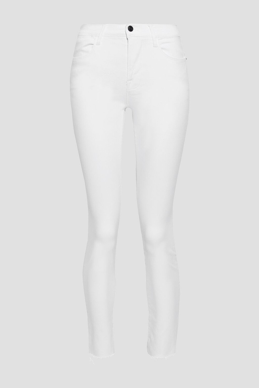 Укороченные джинсы скинни со средней посадкой и потертостями Le High Skinny FRAME, белый
Укороченные джинсы скинни со средней посадкой и потертостями Le High Skinny FRAME, белый