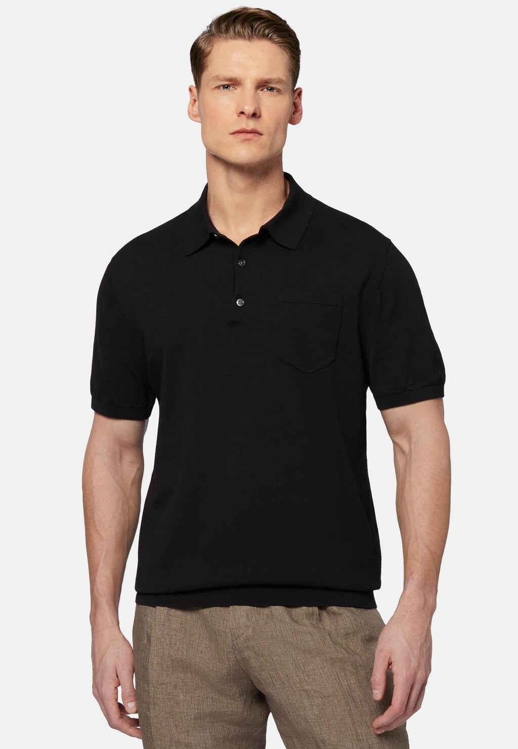 Поло BOGGI MILANO COTTON CRÊPE KNIT POLO SHIRT COTTON CRÊPE KNIT POLO SHIRT Boggi Milano, черный
Поло BOGGI MILANO COTTON CRÊPE KNIT POLO SHIRT COTTON CRÊPE KNIT POLO SHIRT Boggi Milano, черный