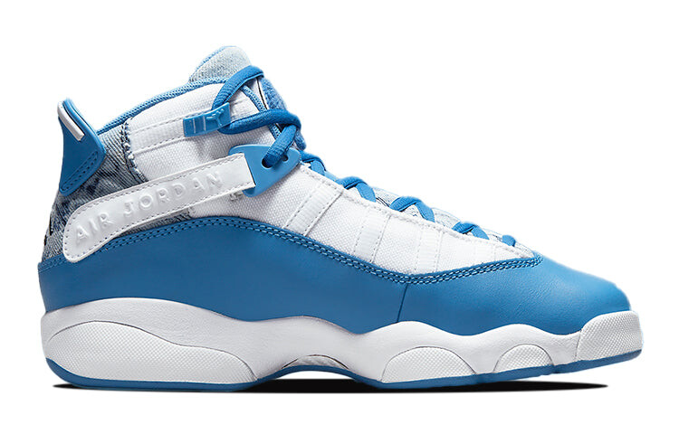 Кроссовки женские баскетбольные Jordan Air Jordan 6 Rings Vintage, голубой / белый
Кроссовки женские баскетбольные Jordan Air Jordan 6 Rings Vintage, голубой / белый