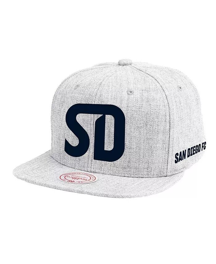 Мужская регулируемая шляпа Snapback с монограммой Heather Grey San Diego FC Mitchell & Ness, серый
Мужская регулируемая шляпа Snapback с монограммой Heather Grey San Diego FC Mitchell & Ness, серый