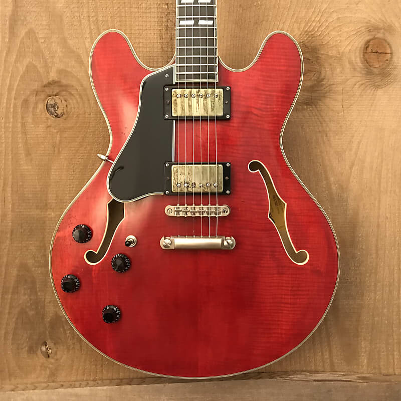 Электрогитара Eastman T59L/V-RD Lefty Thinline Semi Hollow Electric Antique Red w/ HSC
Электрогитара Eastman T59L/V-RD Lefty Thinline Semi Hollow Electric Antique Red w/ HSC