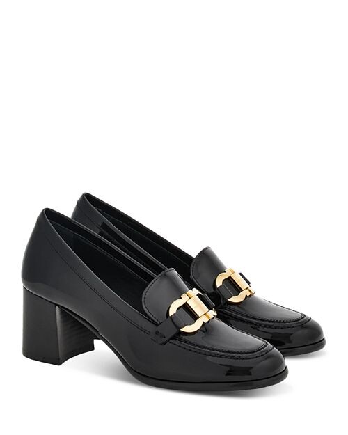 Женские лоферы из лакированной кожи Marlena Gancini на блочном каблуке Ferragamo, цвет Black
Женские лоферы из лакированной кожи Marlena Gancini на блочном каблуке Ferragamo, цвет Black