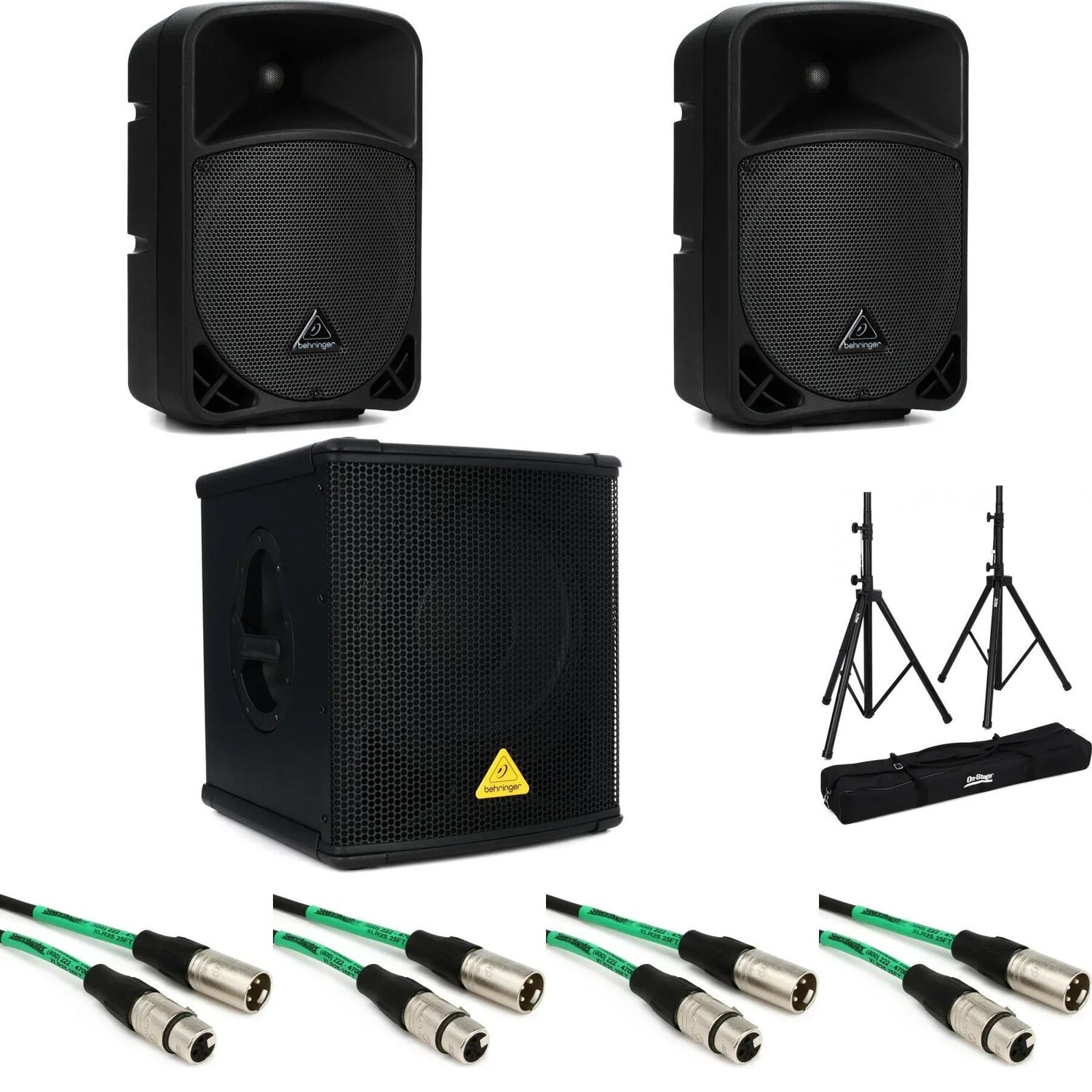 Комплект Behringer Eurolive B108D 8-дюймовый активный динамик мощностью 300 Вт (пара) и активный сабвуфер мощностью 500 Вт 12 дюймов
Комплект Behringer Eurolive B108D 8-дюймовый активный динамик мощностью 300 Вт (пара) и активный сабвуфер мощностью 500 Вт 12 дюймов
