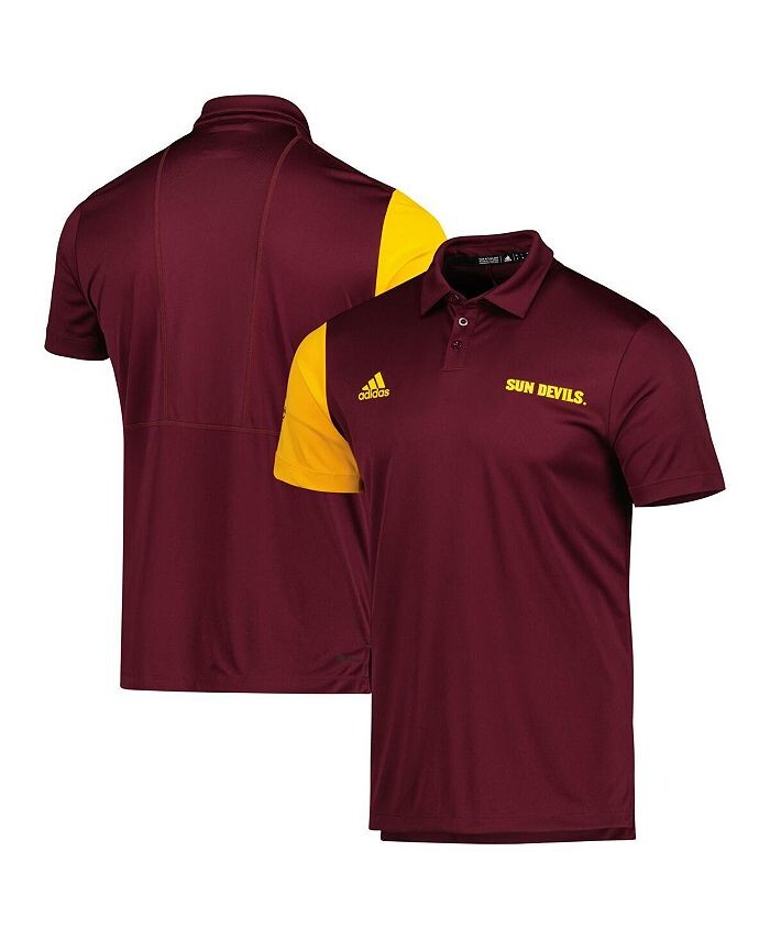 Мужская бордовая рубашка-поло Arizona State Sun Devils AEROREADY adidas, красный
Мужская бордовая рубашка-поло Arizona State Sun Devils AEROREADY adidas, красный