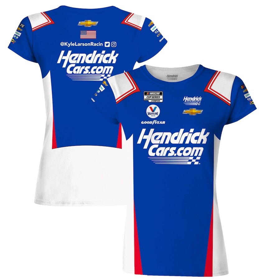 Футболка с коротким рукавом Hendrick Motorsports Team Collection Kyle Larson, роял
Футболка с коротким рукавом Hendrick Motorsports Team Collection Kyle Larson, роял