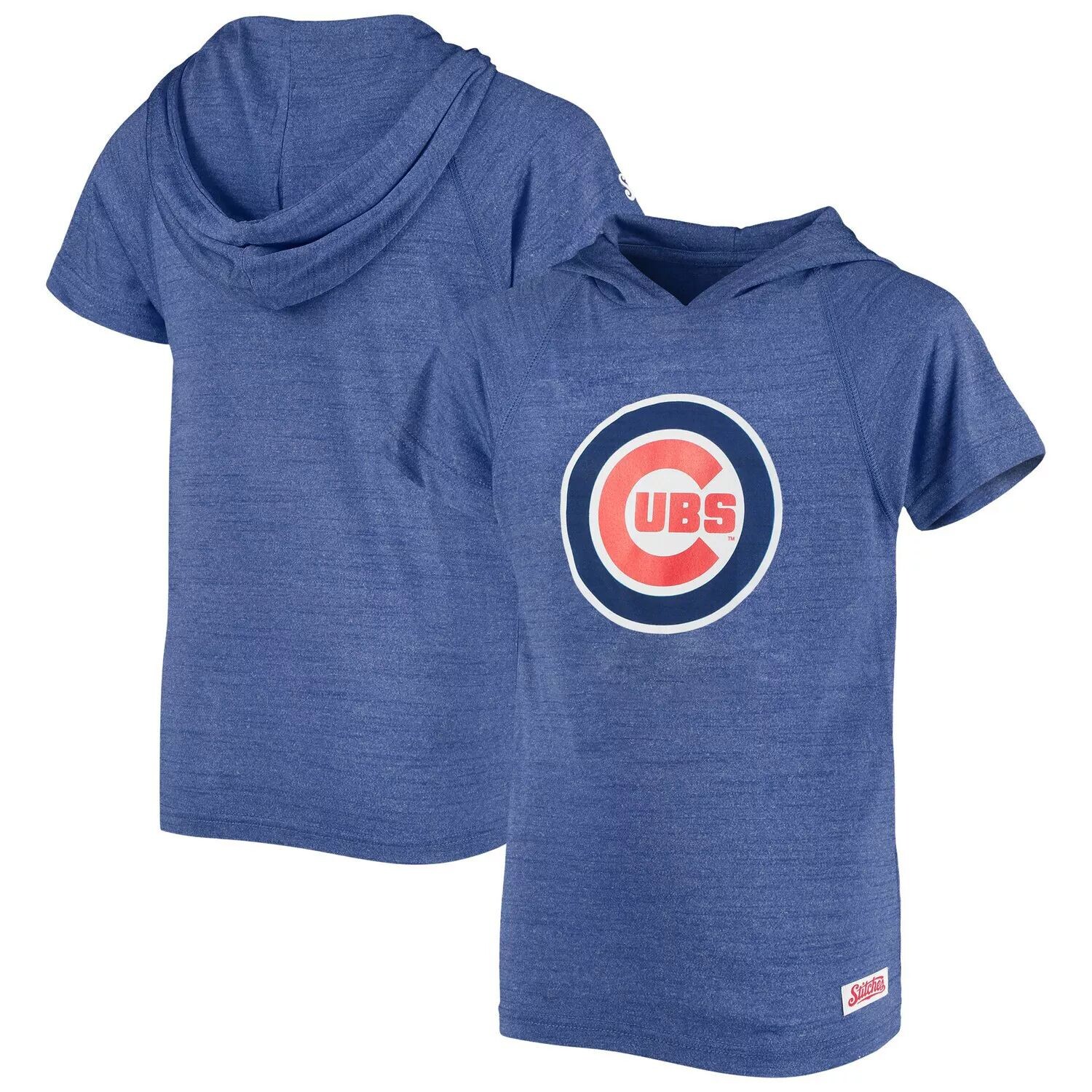 Пуловер с короткими рукавами и короткими рукавами реглан Youth Stitches Royal Chicago Cubs с капюшоном Stitches
Пуловер с короткими рукавами и короткими рукавами реглан Youth Stitches Royal Chicago Cubs с капюшоном Stitches