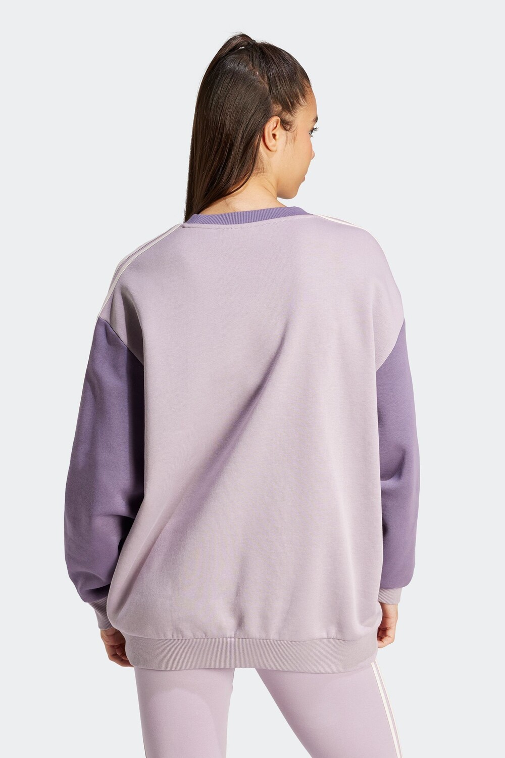 Флисовый свитшот Sportswear Essentials оверсайз с тремя полосками Adidas, фиолетовый
Флисовый свитшот Sportswear Essentials оверсайз с тремя полосками Adidas, фиолетовый