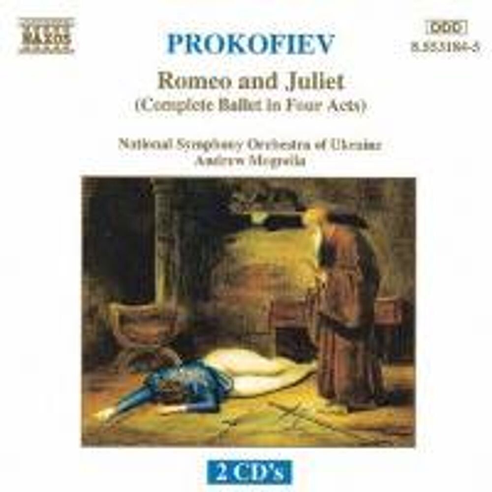 Диск CD Prokofiev: Romeo & Juliet (Complete Ballet) - Sergei Prokofiev, Andrew Mogrelia, National Symphony Orchestra of Ukraine
Диск CD Prokofiev: Romeo & Juliet (Complete Ballet) - Sergei Prokofiev, Andrew Mogrelia, National Symphony Orchestra of Ukraine