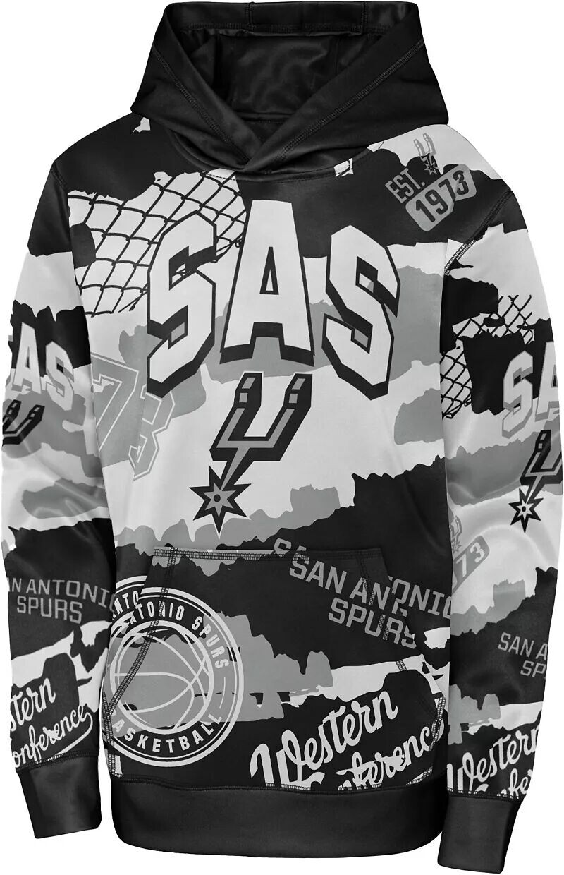 Черная сублимированная толстовка Outerstuff Youth San Antonio Spurs Over The Limit
Черная сублимированная толстовка Outerstuff Youth San Antonio Spurs Over The Limit