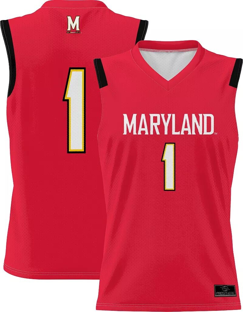 Красная полностью сублимированная баскетбольная майка Prosphere Youth Maryland Terrapins #1
Красная полностью сублимированная баскетбольная майка Prosphere Youth Maryland Terrapins #1