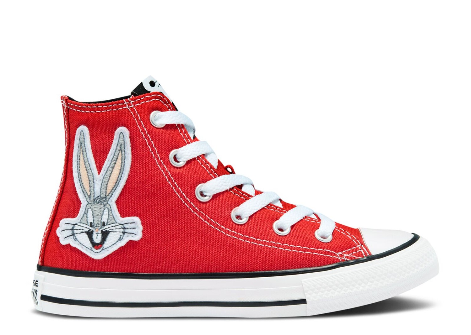 Кроссовки Converse Looney Tunes X Chuck Taylor All Star High Ps '80Th Anniversary - Bugs Bunny Patch', красный
Кроссовки Converse Looney Tunes X Chuck Taylor All Star High Ps '80Th Anniversary - Bugs Bunny Patch', красный