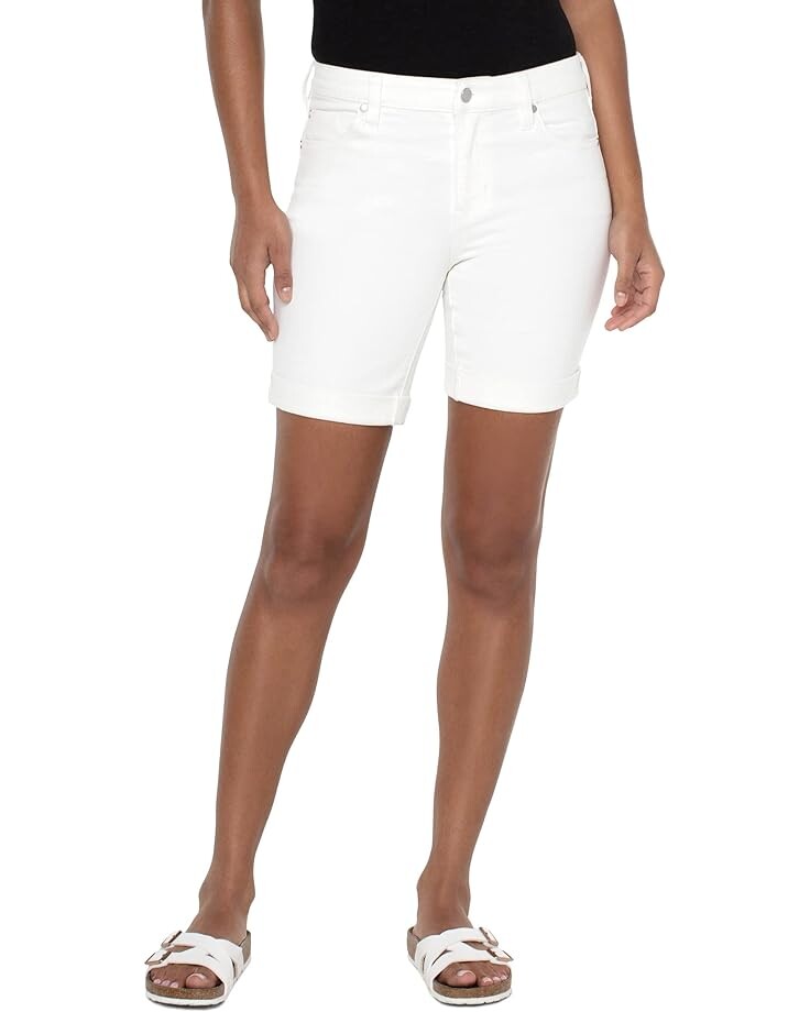 Шорты Liverpool Los Angeles Marley Girlfriend Shorts with Roll Cuff Hem in Bone White, белый
Шорты Liverpool Los Angeles Marley Girlfriend Shorts with Roll Cuff Hem in Bone White, белый