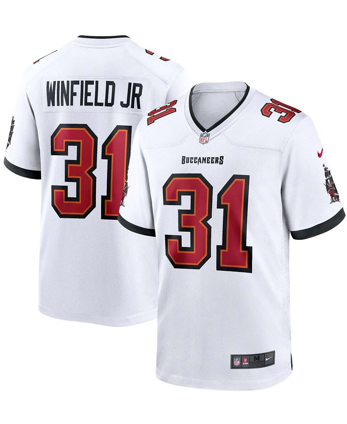 Мужская белая футболка Antoine Winfield Jr. Tampa Bay Buccaneers Game Nike, Белый
Мужская белая футболка Antoine Winfield Jr. Tampa Bay Buccaneers Game Nike, Белый