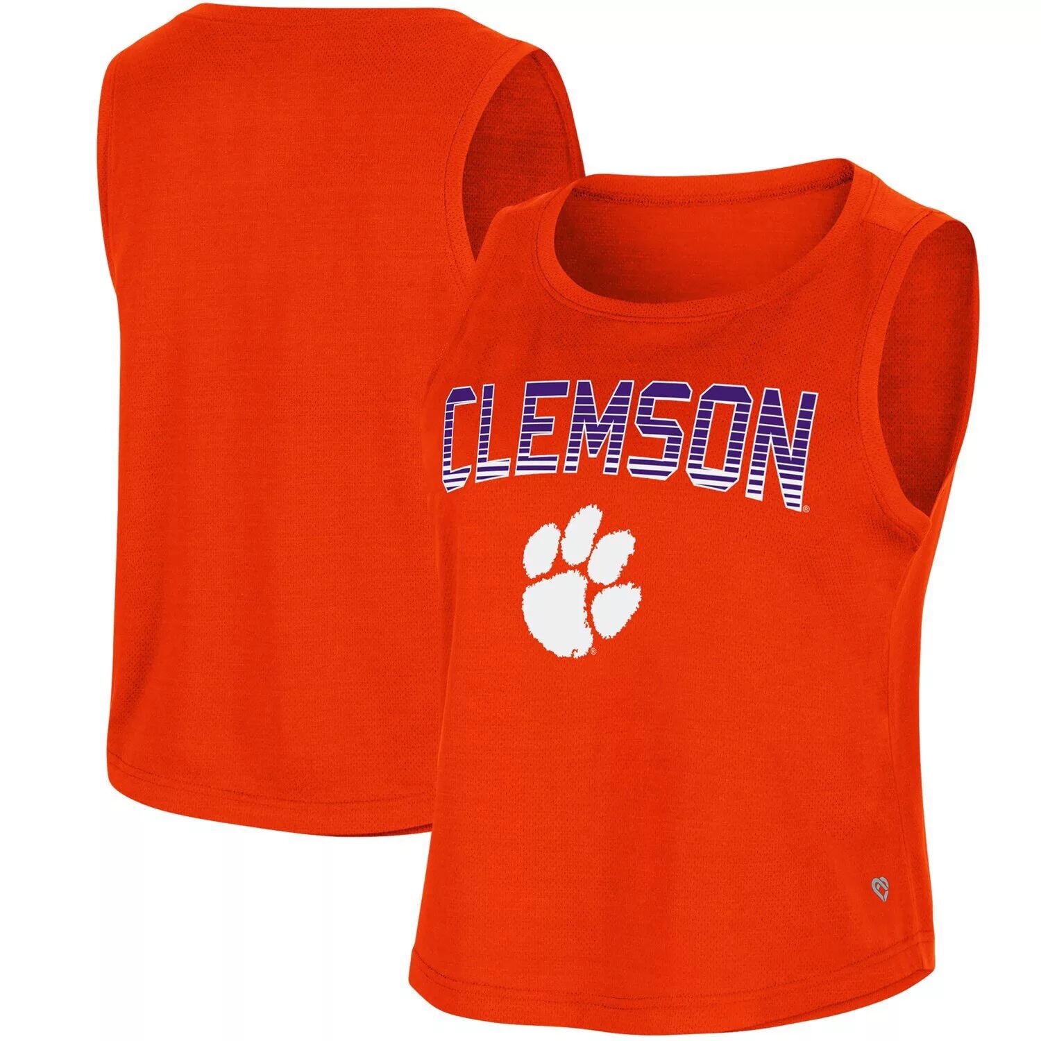 Женская укороченная майка Colosseum Orange Clemson Tigers Hang Ten с овальным вырезом Colosseum
Женская укороченная майка Colosseum Orange Clemson Tigers Hang Ten с овальным вырезом Colosseum