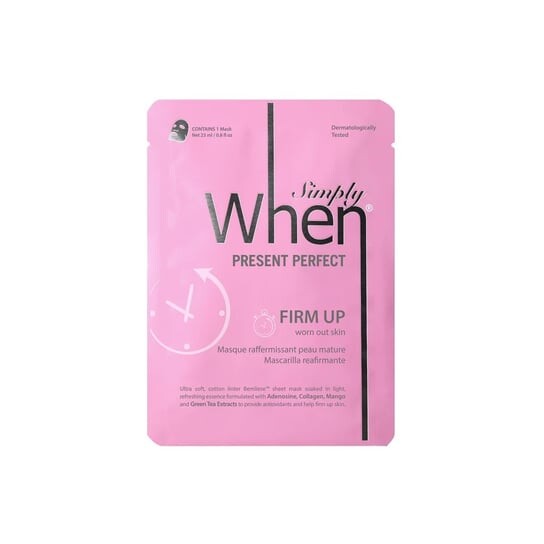 Укрепляющая маска для лица, 23 мл Simply When, Present Perfect Firm Up Sheet Mask
Укрепляющая маска для лица, 23 мл Simply When, Present Perfect Firm Up Sheet Mask