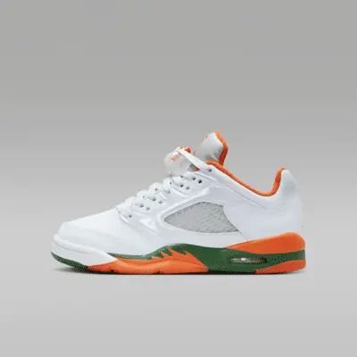 Кроссовки Jordan Air 5 Retro Low, цвет Football Grey/Pine Green/Brilliant Orange
Кроссовки Jordan Air 5 Retro Low, цвет Football Grey/Pine Green/Brilliant Orange