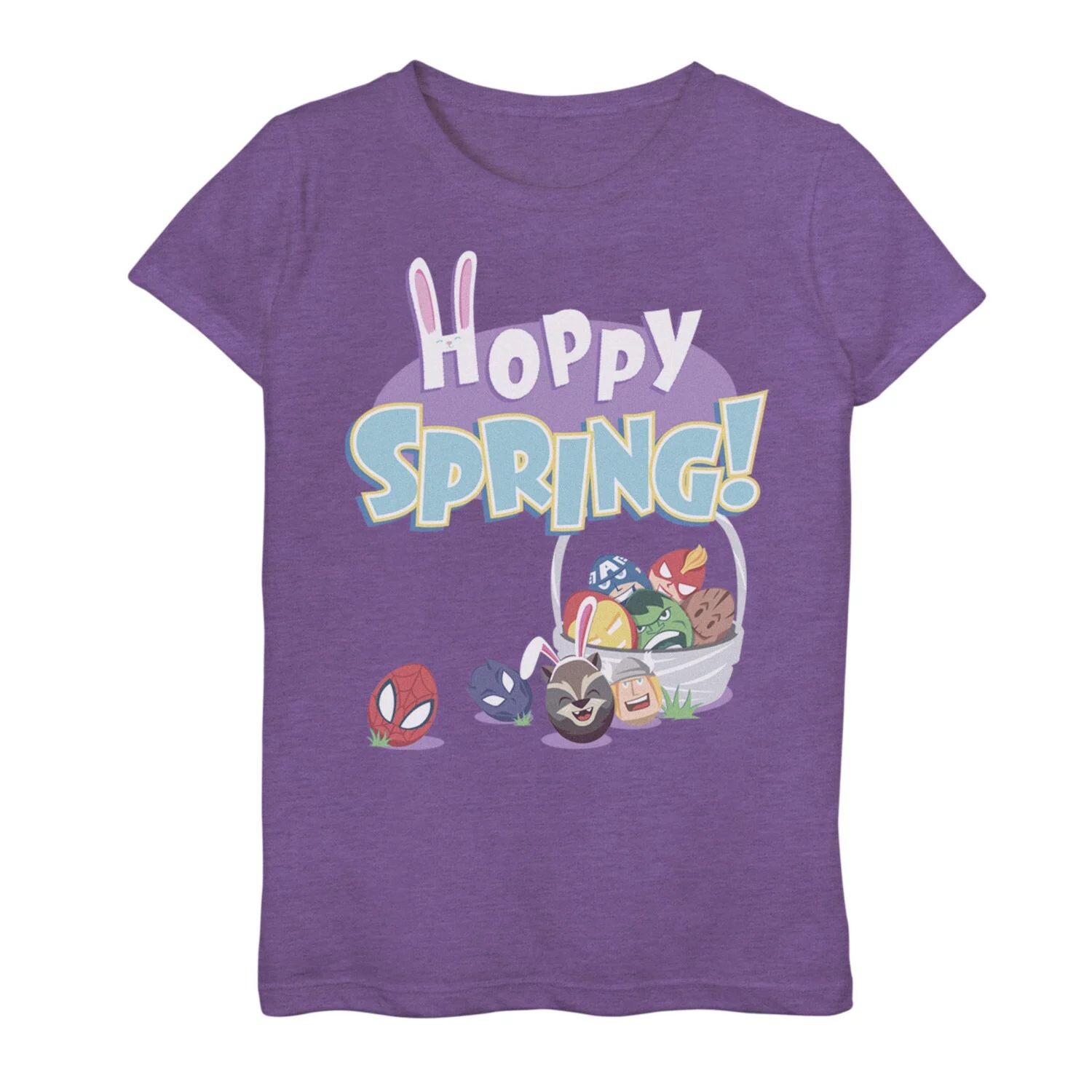 Весенняя футболка Hoppy с изображением яиц Marvel Avengers для девочек 7–16 лет Licensed Character
Весенняя футболка Hoppy с изображением яиц Marvel Avengers для девочек 7–16 лет Licensed Character
