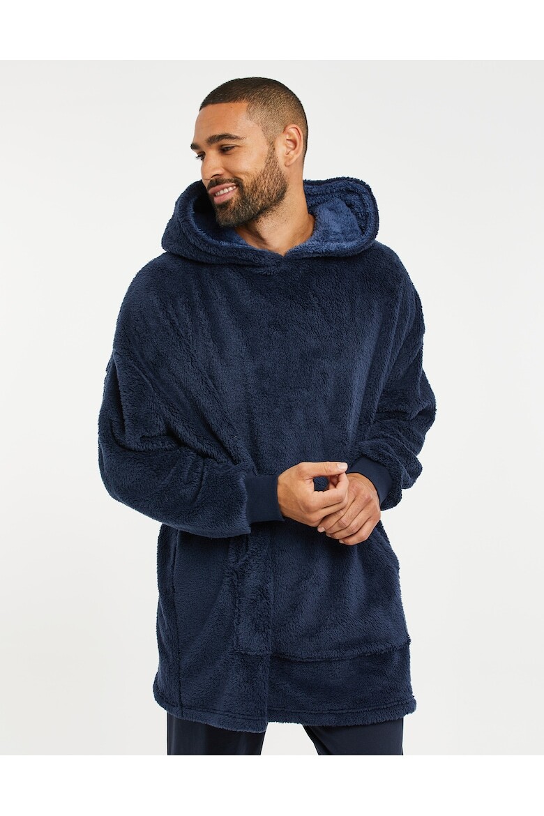 Толстовка с капюшоном Jamie 5965 Mossy Homemade с заниженными рукавами Threadbare, синий
Толстовка с капюшоном Jamie 5965 Mossy Homemade с заниженными рукавами Threadbare, синий