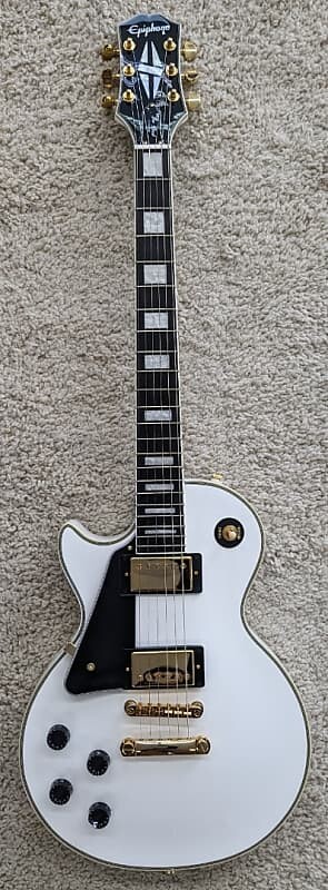 Электрогитара Epiphone Les Paul Custom Lefty Electric Guitar, Gold Hardware - Alpine White
Электрогитара Epiphone Les Paul Custom Lefty Electric Guitar, Gold Hardware - Alpine White