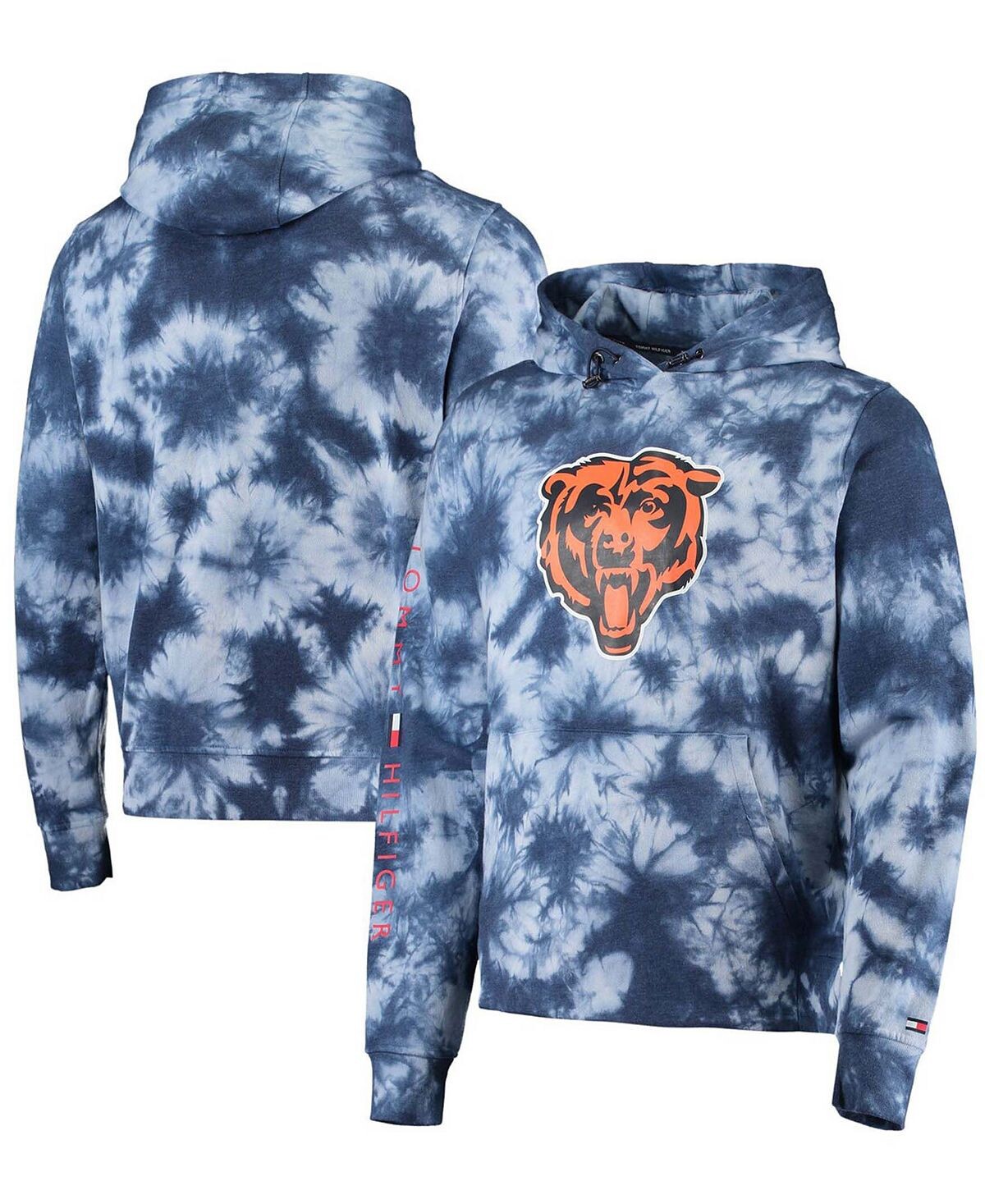 Мужской темно-синий пуловер с капюшоном Chicago Bears Stanley Tie-Dye Tommy Hilfiger
Мужской темно-синий пуловер с капюшоном Chicago Bears Stanley Tie-Dye Tommy Hilfiger