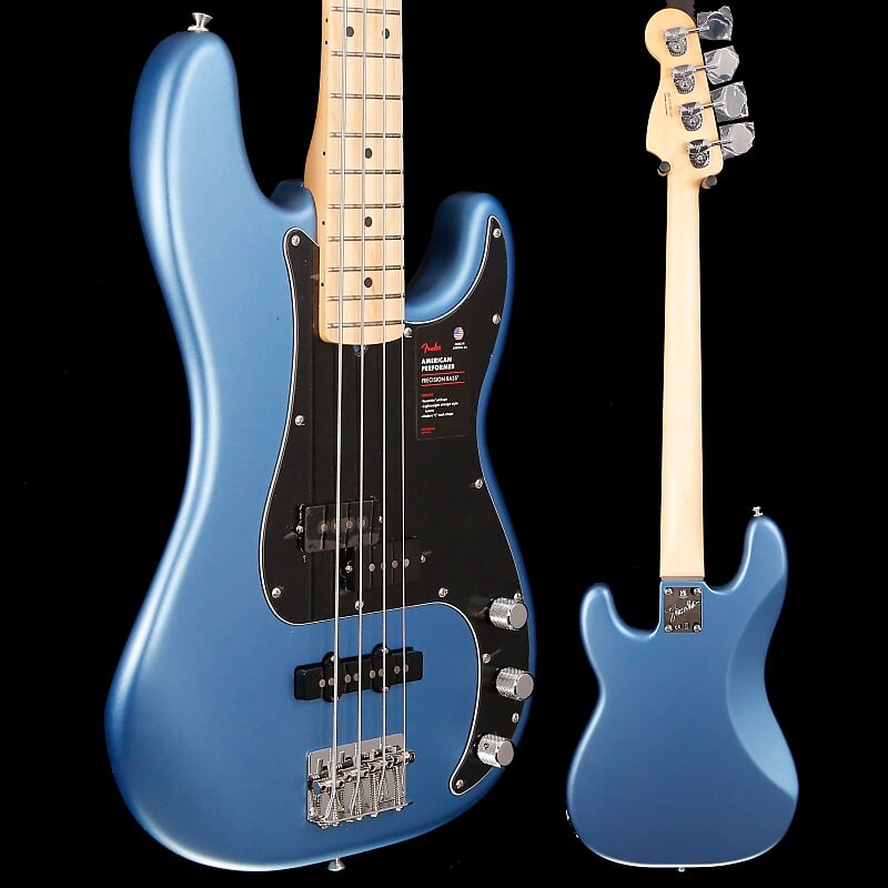 Басс гитара Fender American Performer P Bass, Maple Fb, Satin Lake Placid Blue 9lbs 0.4oz
Басс гитара Fender American Performer P Bass, Maple Fb, Satin Lake Placid Blue 9lbs 0.4oz