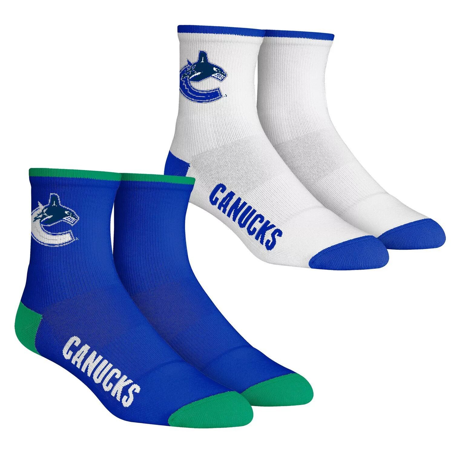 Комплект из 2 носков молодежной команды Rock Em Vancouver Canucks Core Team, комплект из 2 носков длиной четверть длины Unbranded
Комплект из 2 носков молодежной команды Rock Em Vancouver Canucks Core Team, комплект из 2 носков длиной четверть длины Unbranded