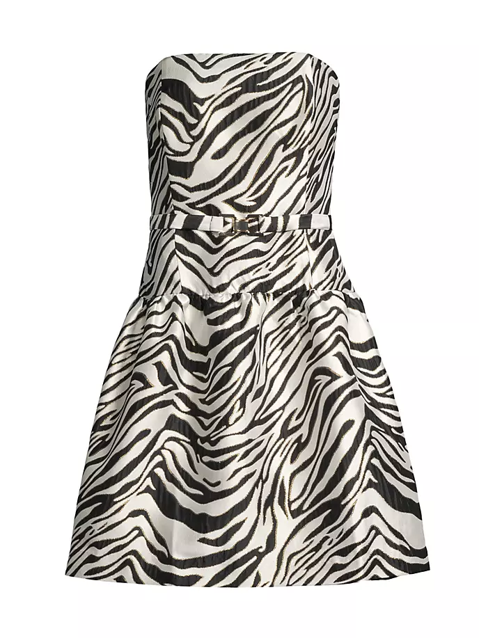 Жаккардовое мини-платье Akela без бретелек с зеброй Lilly Pulitzer, цвет black zebra
Жаккардовое мини-платье Akela без бретелек с зеброй Lilly Pulitzer, цвет black zebra