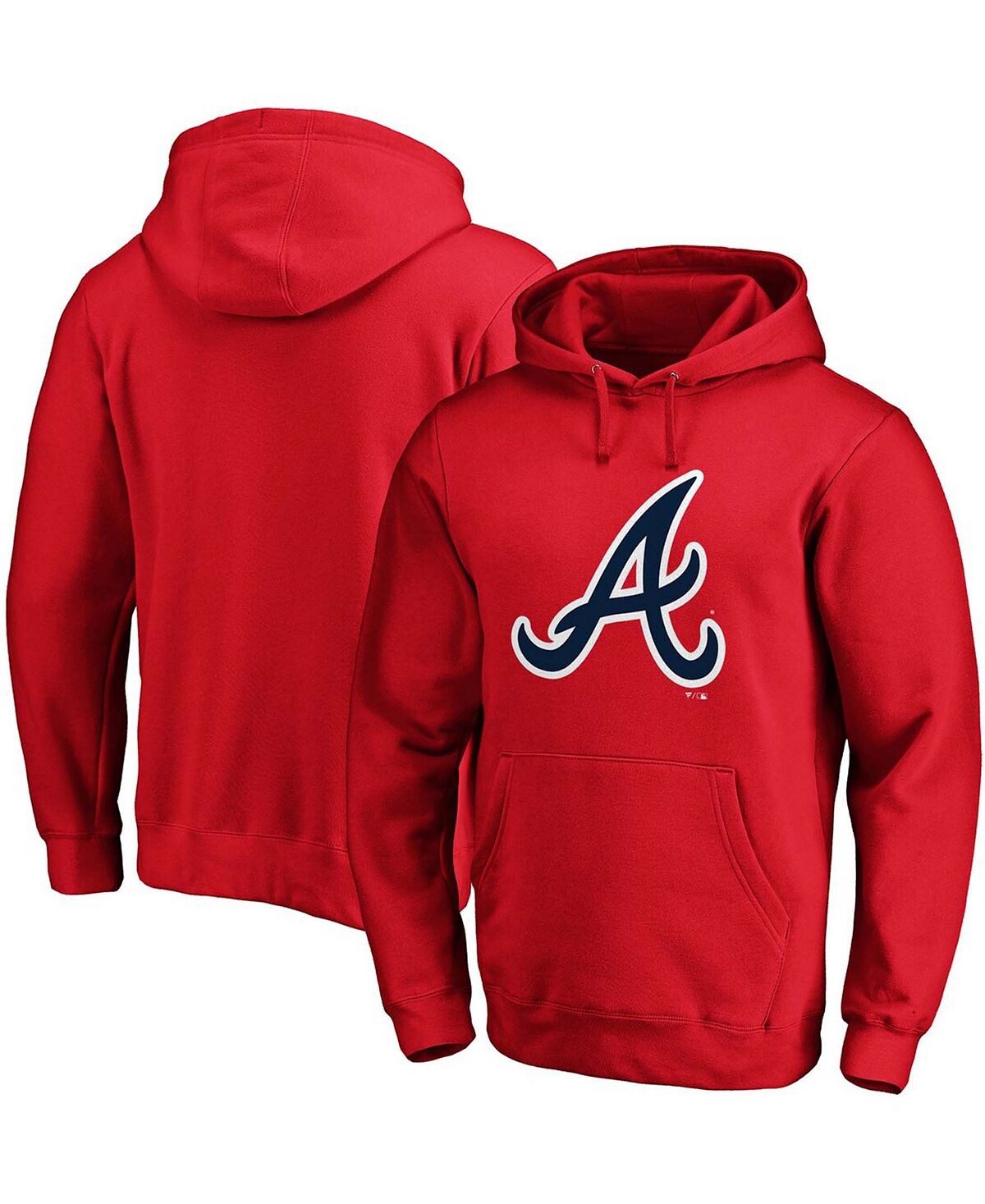 Мужской красный пуловер с капюшоном Atlanta Braves с официальным логотипом Fanatics
Мужской красный пуловер с капюшоном Atlanta Braves с официальным логотипом Fanatics