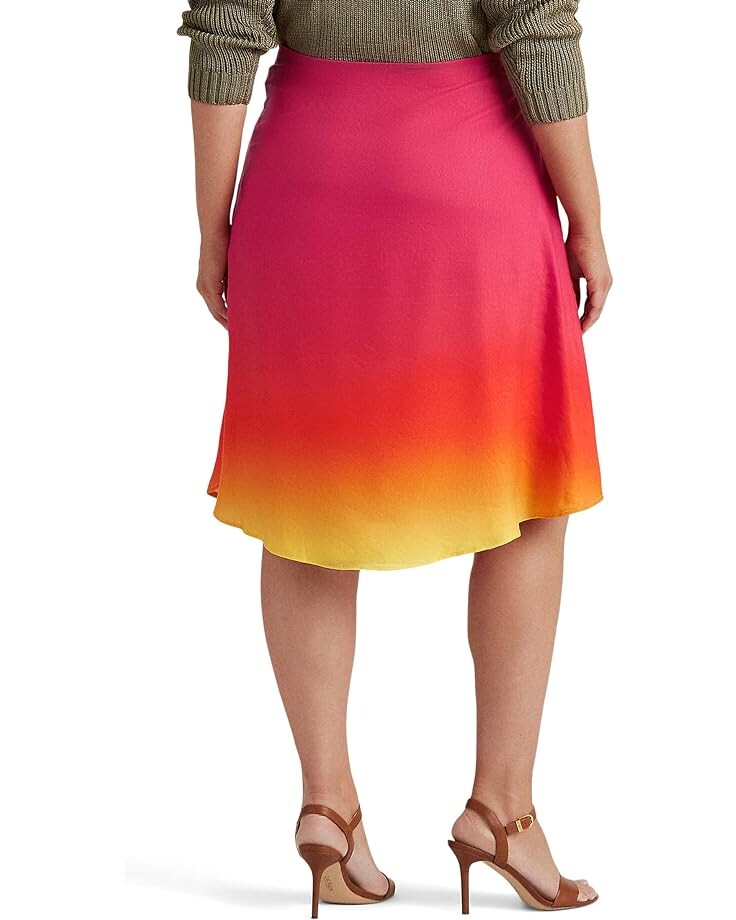 Юбка LAUREN Ralph Lauren Plus Size Ombré Linen-Blend Midi Skirt, цвет Pink/Orange/Yellow
Юбка LAUREN Ralph Lauren Plus Size Ombré Linen-Blend Midi Skirt, цвет Pink/Orange/Yellow