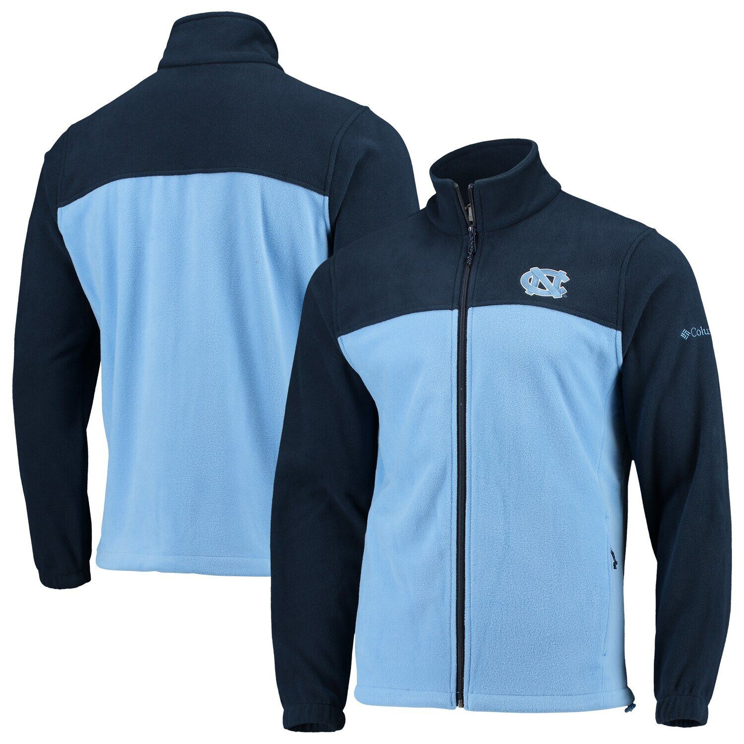 Мужская флисовая куртка Columbia Navy/Carolina Blue North Carolina Tar Heels Flanker III с молнией во всю длину
Мужская флисовая куртка Columbia Navy/Carolina Blue North Carolina Tar Heels Flanker III с молнией во всю длину