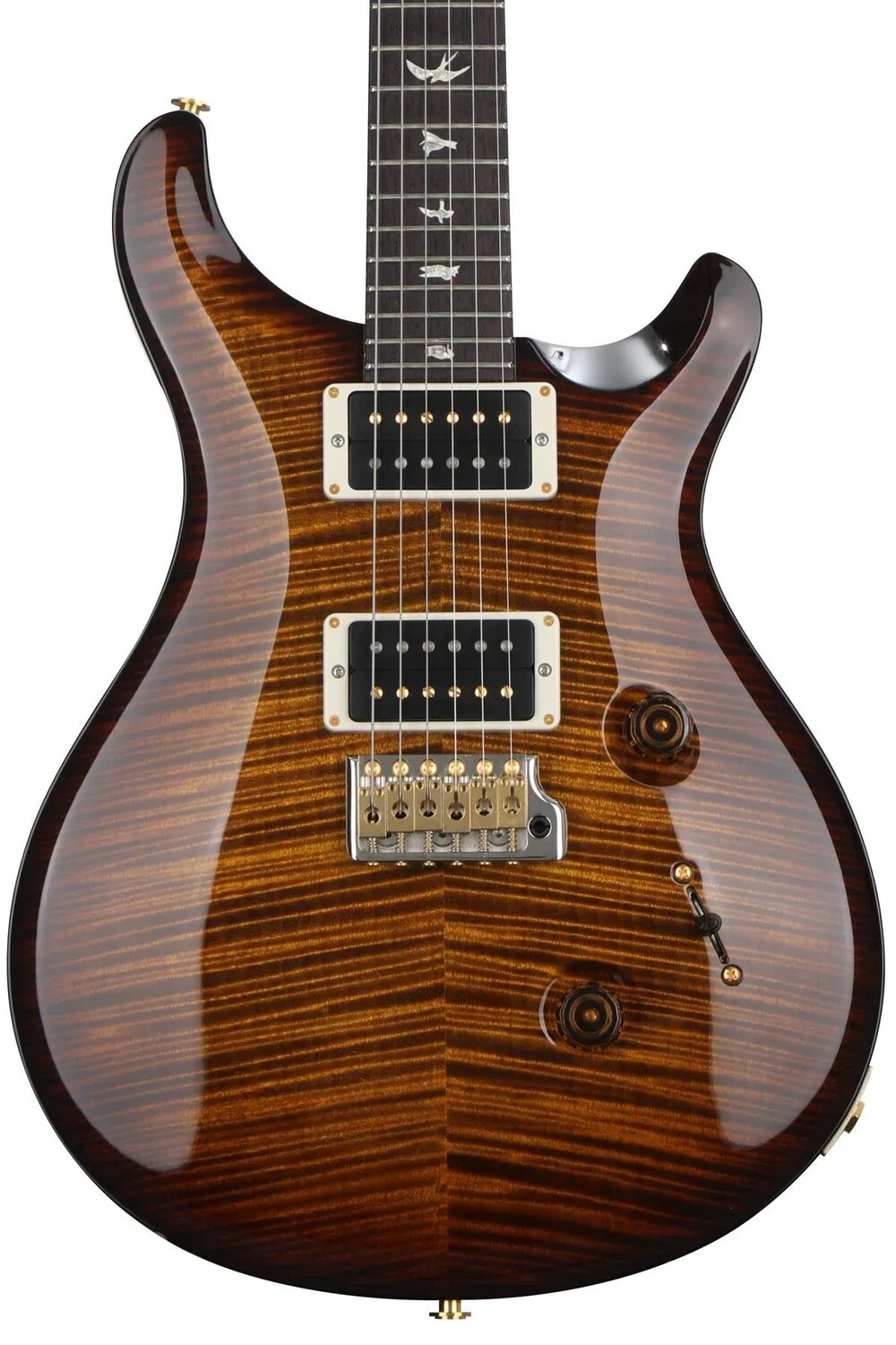 Электрогитара PRS Custom 24 с тонким грифом Pattern - Black Gold Wrap Burst 10-Top
Электрогитара PRS Custom 24 с тонким грифом Pattern - Black Gold Wrap Burst 10-Top