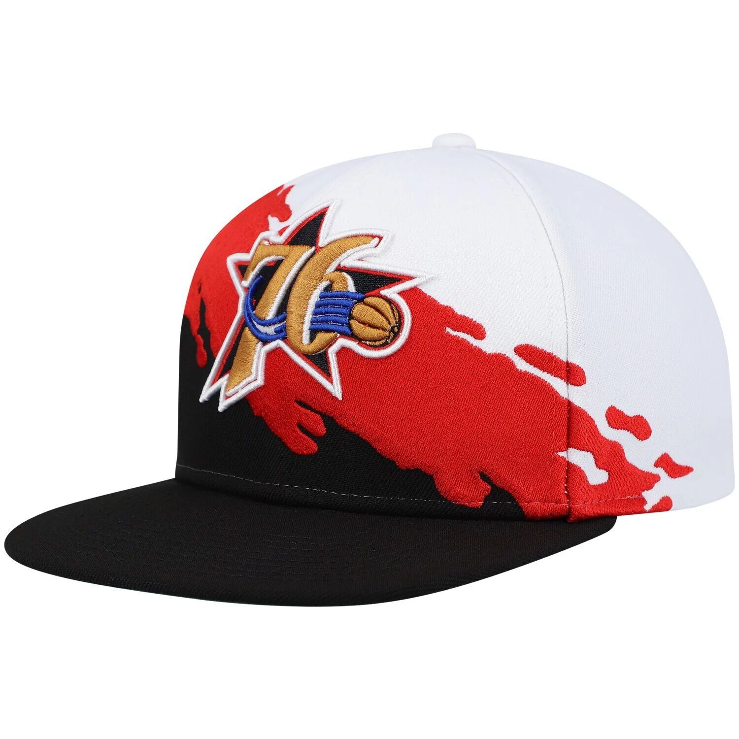 Мужская кепка Mitchell & Ness белого/черного цвета Philadelphia 76ers из твердой древесины, классическая кепка с кистью Snapback
Мужская кепка Mitchell & Ness белого/черного цвета Philadelphia 76ers из твердой древесины, классическая кепка с кистью Snapback