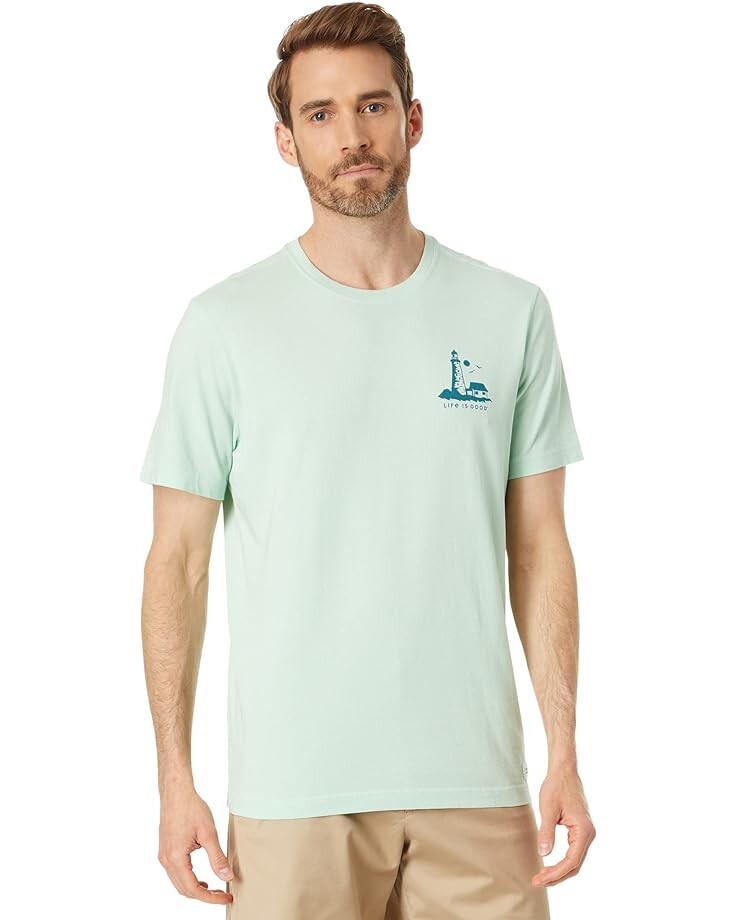 Футболка Life is Good Lighthouse Sea Short Sleeve Crusher-Lite Tee, цвет Sage Green
Футболка Life is Good Lighthouse Sea Short Sleeve Crusher-Lite Tee, цвет Sage Green