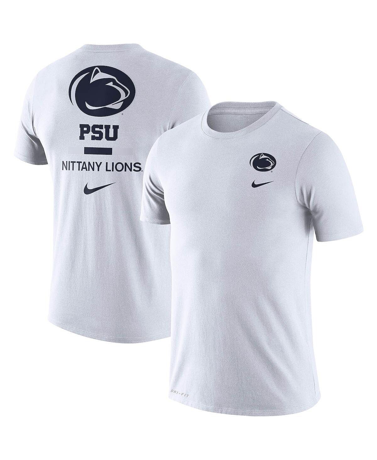 Мужская белая футболка Penn State Nittany Lions DNA Logo Performance Nike, Белый
Мужская белая футболка Penn State Nittany Lions DNA Logo Performance Nike, Белый