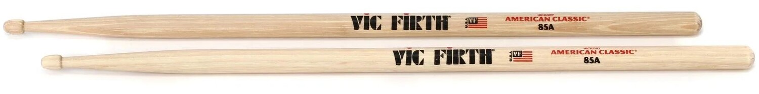 Классические американские барабанные палочки Vic Firth - 85A - с деревянным наконечником
Классические американские барабанные палочки Vic Firth - 85A - с деревянным наконечником