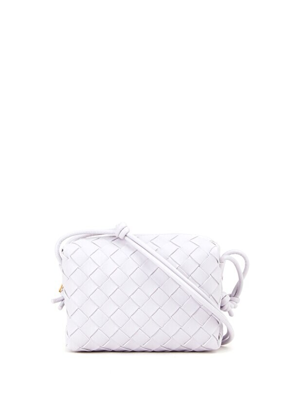 Женская кожаная сумка с фактурной текстурой mini loop сиреневого цвета Bottega Veneta
Женская кожаная сумка с фактурной текстурой mini loop сиреневого цвета Bottega Veneta