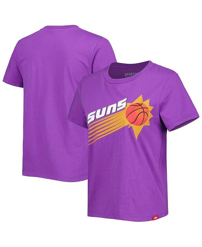 Женская фиолетовая футболка Phoenix Suns Hardwood Classics Arcadia Elevated Sportiqe, фиолетовый
Женская фиолетовая футболка Phoenix Suns Hardwood Classics Arcadia Elevated Sportiqe, фиолетовый