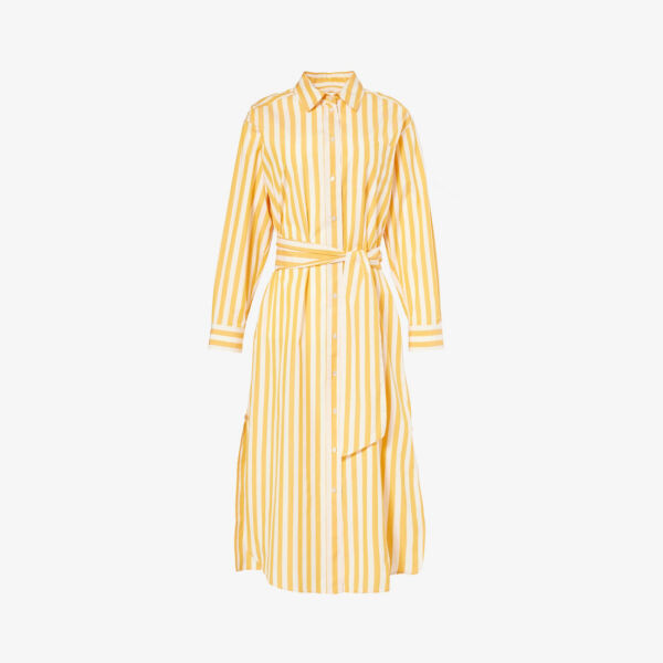 Платье миди falasco из хлопкового поплина в полоску Weekend Max Mara, цвет ochre
Платье миди falasco из хлопкового поплина в полоску Weekend Max Mara, цвет ochre