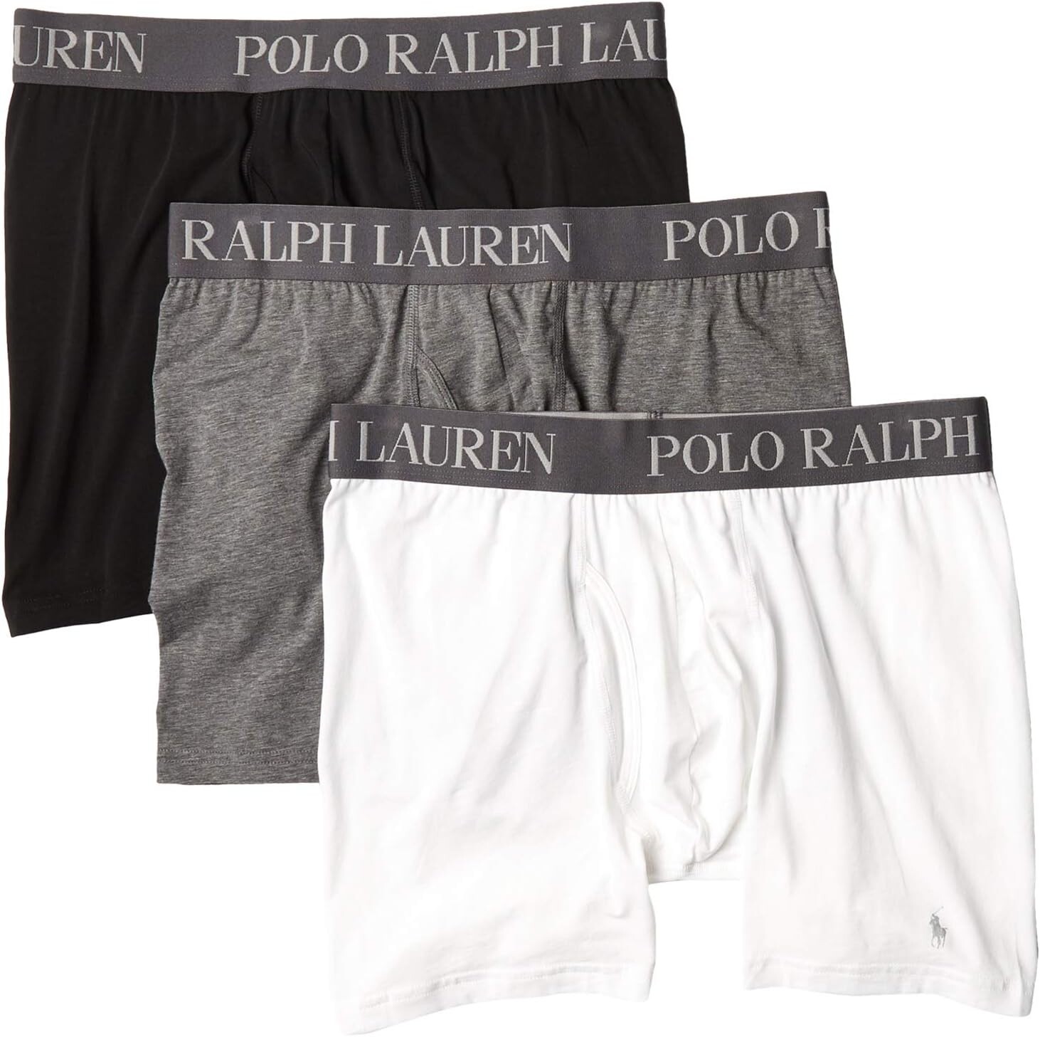Легкие боксеры 4D-Flex, 3 шт. Polo Ralph Lauren, цвет White/Fortress Grey Heather/Polo Black
Легкие боксеры 4D-Flex, 3 шт. Polo Ralph Lauren, цвет White/Fortress Grey Heather/Polo Black