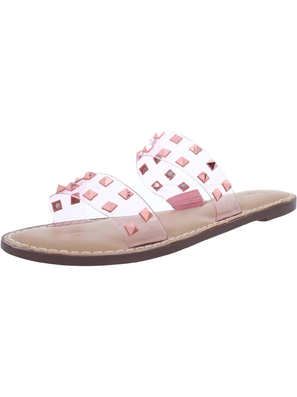 Женские сандалии без шнуровки Ginnie на плоской подошве с шипами Wild Pair, цвет Rose Gold Stud
Женские сандалии без шнуровки Ginnie на плоской подошве с шипами Wild Pair, цвет Rose Gold Stud
