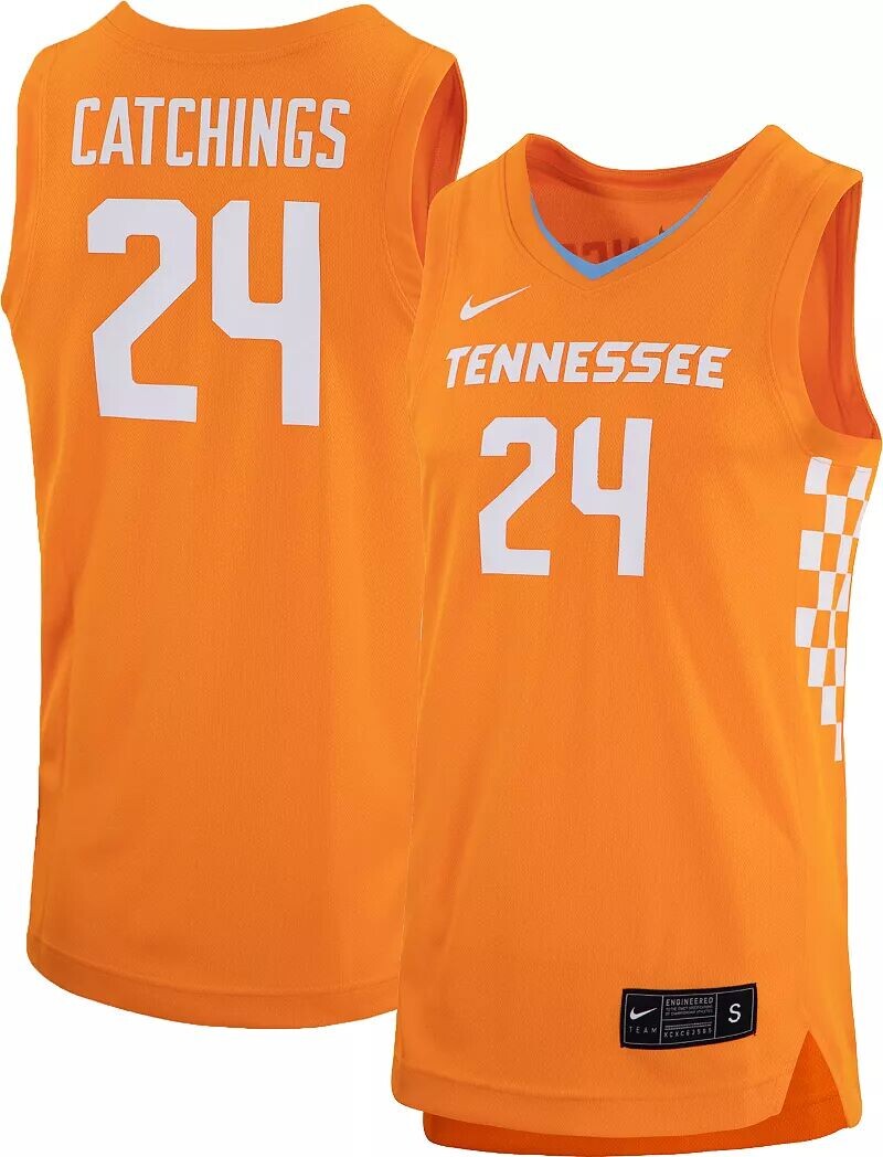 Женская баскетбольная футболка Nike Tennessee Volunteers Tamika Catchings # 24 Tennessee Orange Replica
Женская баскетбольная футболка Nike Tennessee Volunteers Tamika Catchings # 24 Tennessee Orange Replica