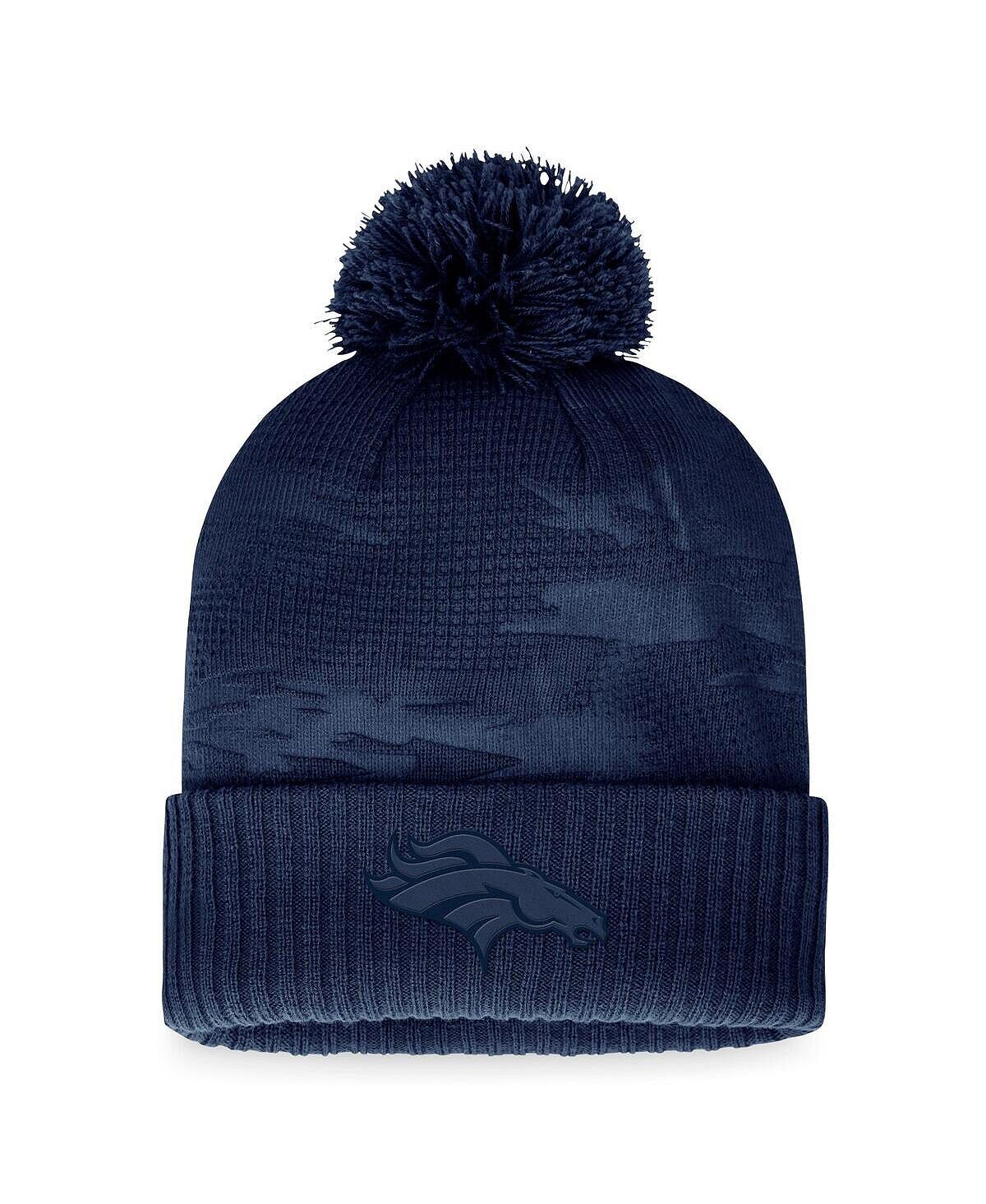 Мужская фирменная темно-синяя вязаная шапка Denver Broncos Iconic с камуфляжными манжетами и помпоном Fanatics
Мужская фирменная темно-синяя вязаная шапка Denver Broncos Iconic с камуфляжными манжетами и помпоном Fanatics