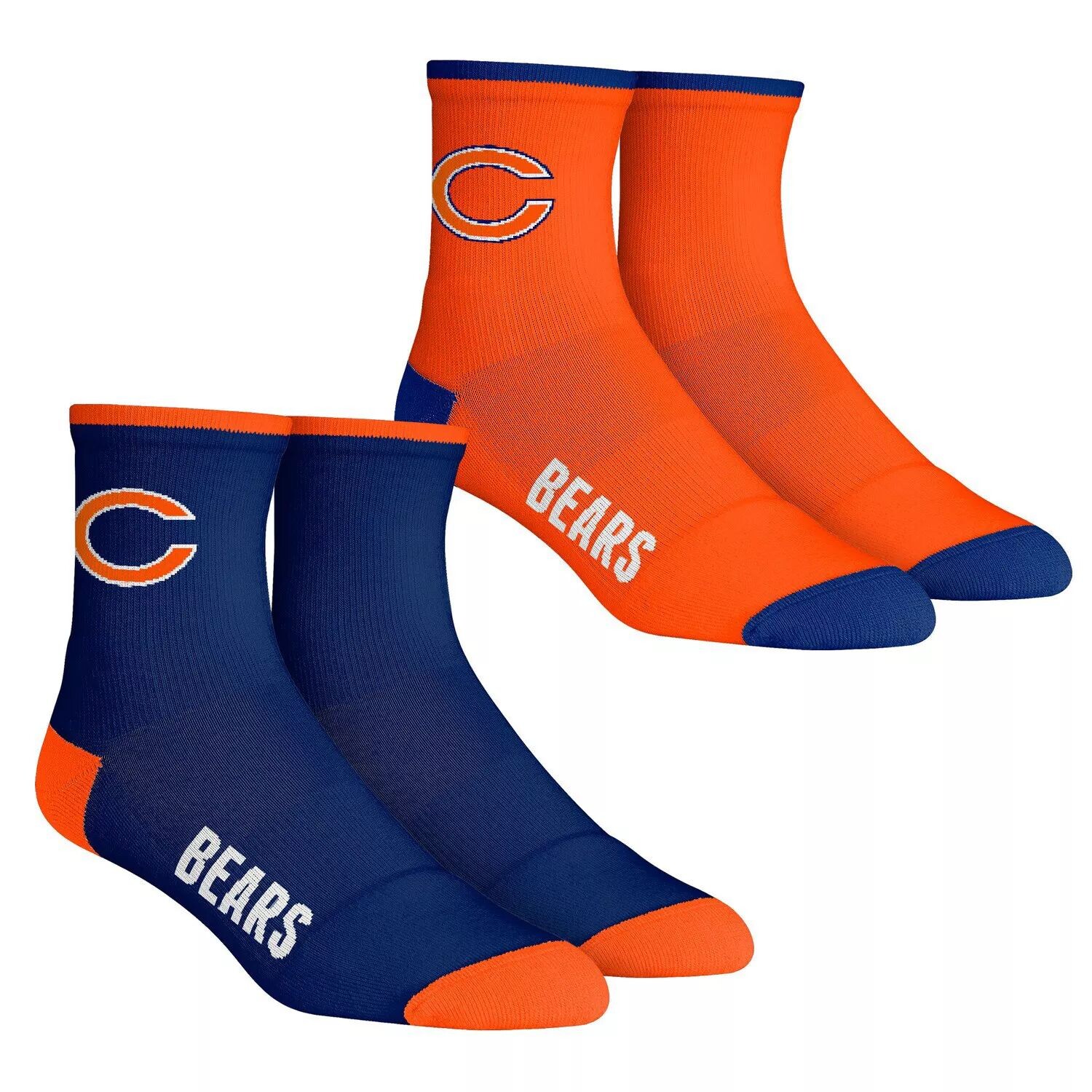Комплект из 2 носков Youth Rock Em Socks Chicago Bears Core Team из двух четверть длины Unbranded
Комплект из 2 носков Youth Rock Em Socks Chicago Bears Core Team из двух четверть длины Unbranded