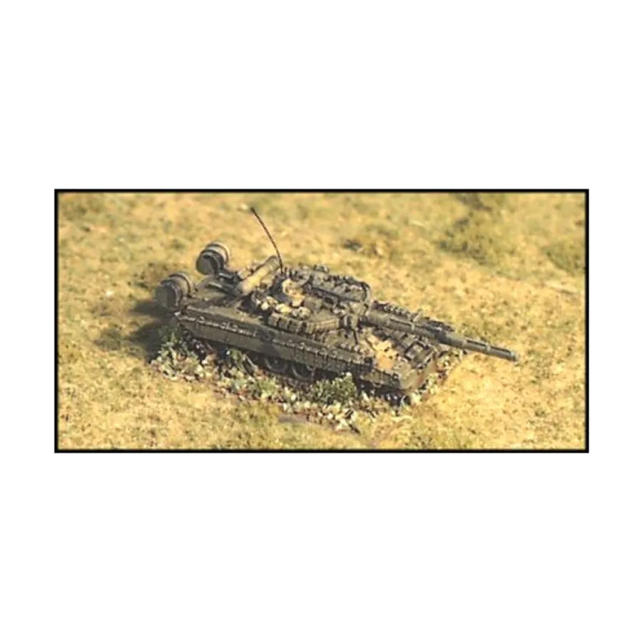 Т-80 с реактивной броней, Modern Micro Armour - Former Warsaw Pact - Tanks (1:285)
Т-80 с реактивной броней, Modern Micro Armour - Former Warsaw Pact - Tanks (1:285)