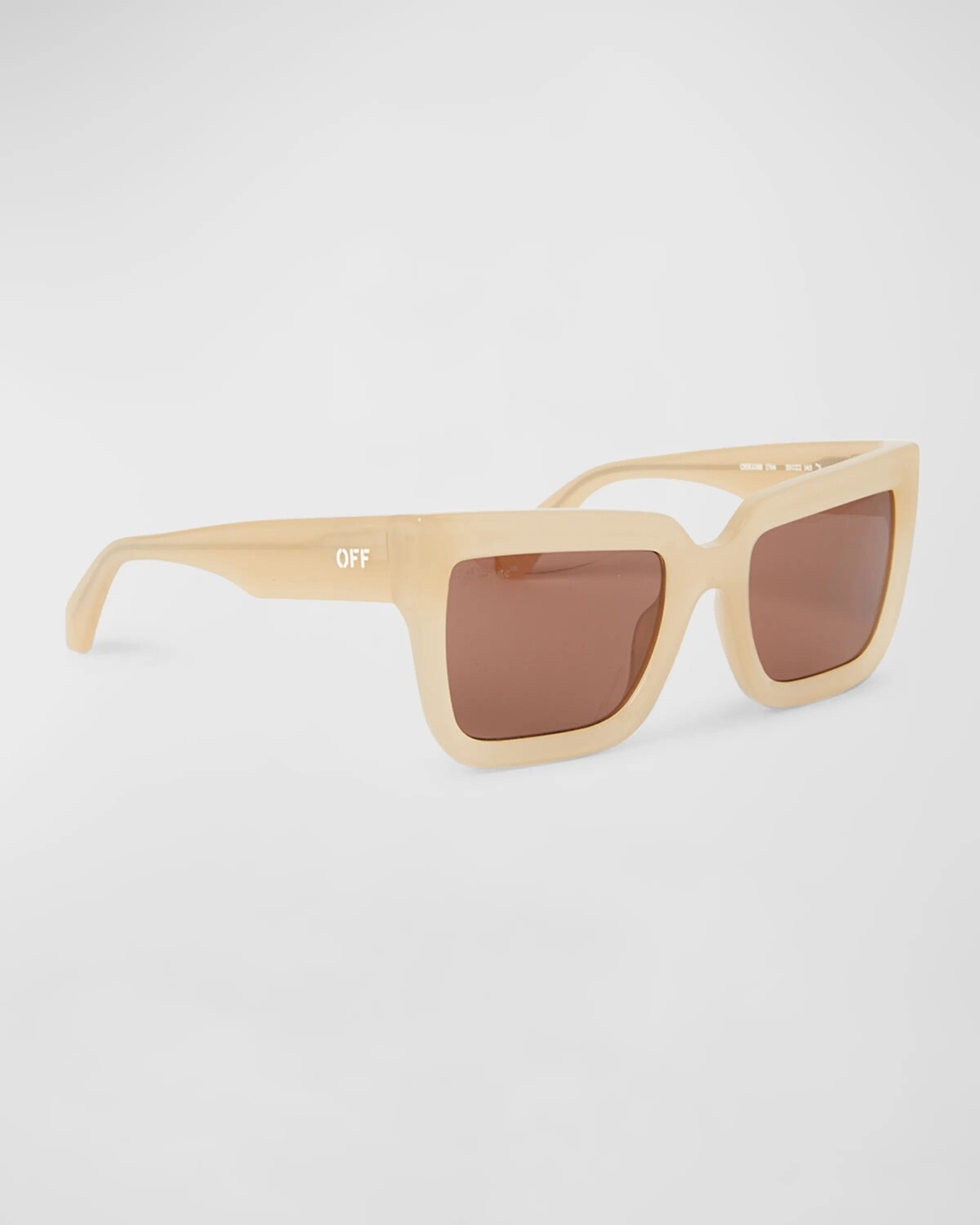 Солнцезащитные очки Firenze с логотипом в форме бабочки из ацетата Off-White, цвет Sand Brown
Солнцезащитные очки Firenze с логотипом в форме бабочки из ацетата Off-White, цвет Sand Brown