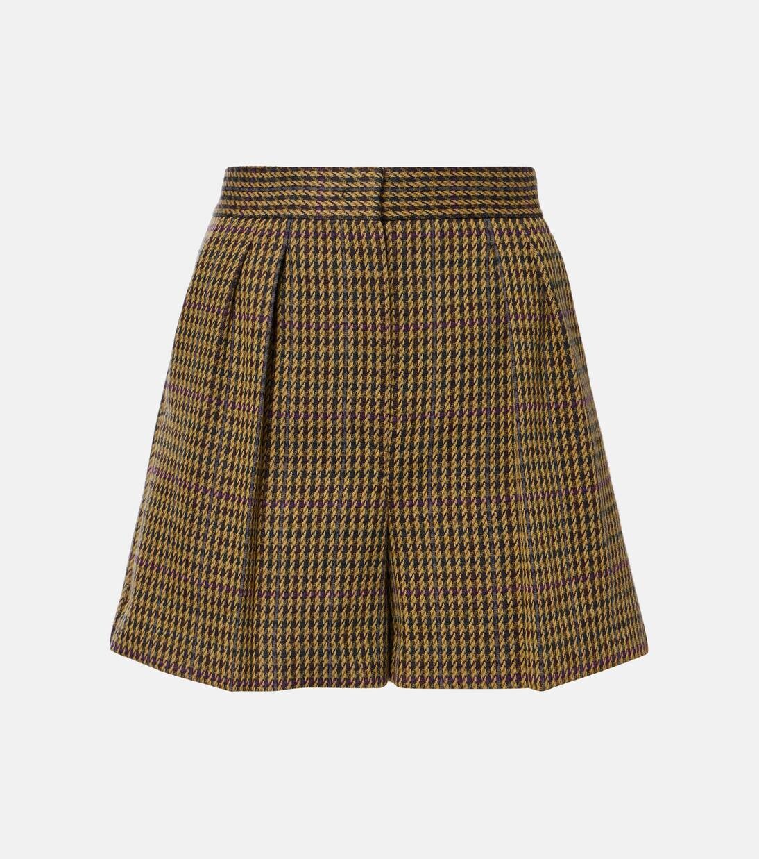 Шорты Patroni с узором «гусиная лапка» из смесовой шерсти Max Mara, цвет pied de poule
Шорты Patroni с узором «гусиная лапка» из смесовой шерсти Max Mara, цвет pied de poule